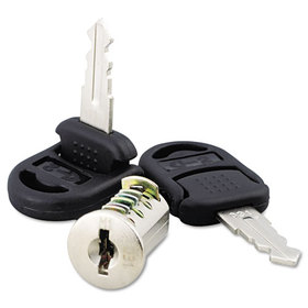 ALERA ALEVA501111 Core Removable Lock And Key Set, Silver, Two Keys/set