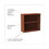 ALERA ALEVA633032MC Valencia Series Bookcase, Two-Shelf, 31 3/4w X 14d X 29 1/2h, Medium Cherry, Price/EA