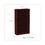 ALERA ALEVA635632MY Valencia Series Bookcase, Four-Shelf, 31 3/4w X 14d X 55h, Mahogany, Price/EA