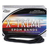 ALLIANCE RUBBER ALL02004 X-Treme File Bands, 117b, 7 X 1/8, Black, Approx. 175 Bands/1lb Box