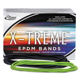 ALLIANCE RUBBER ALL02005 X-Treme File Bands, 117b, 7 X 1/8, Lime Green, Approx. 175 Bands/1lb Box