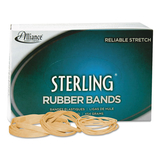 ALLIANCE RUBBER ALL25055 Sterling Rubber Bands Rubber Bands, 105, 5 X 5/8, 70 Bands/1lb Box