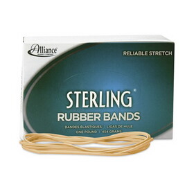 ALLIANCE RUBBER ALL25405 Sterling Rubber Bands Rubber Bands, 117b, 7 X 1/8, 250 Bands/1lb Box