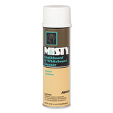 Misty AMR1001403 Chalkboard and Whiteboard Cleaner, 19 oz Aerosol Spray, 12/Carton