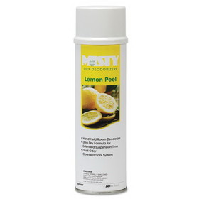 Misty AMR1001842 Handheld Air Deodorizer, Lemon Peel, 10 oz Aerosol Spray, 12/Carton