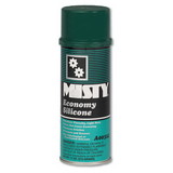 Misty 1002077 Economy Silicone Spray Lubricant, Aerosol Can, 11oz, 12/Carton