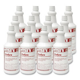 Misty AMR1038799 Bolex 23 Percent Hydrochloric Acid Bowl Cleaner, Wintergreen, 32oz, 12/Carton