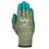AnsellPro 103368 HyFlex Medium-Duty Assembly Gloves, Blue/Green, Size 10, 12 Pairs, Price/PK