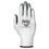AnsellPro 103332 HyFlex Foam Gloves, White/Gray, Size 8, 12 Pairs, Price/PK