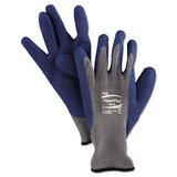 AnsellPro 103500 PowerFlex Gloves, Blue/Gray, Size 10, 1 Pair
