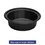 Anchor Packaging 4608532 MicroRaves Incredi-Bowl Base, 32 oz, 8.5" dia x 1.92"h, Black, 150/Carton, Price/CT