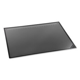 ARTISTIC LLC AOP41100S Lift-Top Pad Desktop Organizer With Clear Overlay, 24 X 19, Black