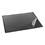 Artistic AOP41200S Desk Pad with Transparent Lift-Top Overlay and Antimicrobial Protection, 31" x 20", Black Pad, Transparent Frost Overlay, Price/EA