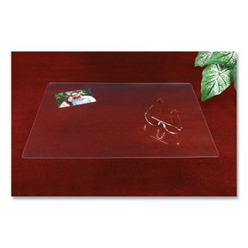 Artistic AOP7050 Eco-Clear Desk Pad with Antimicrobial Protection, 19 x 24, Clear