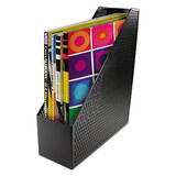 Artistic AOPART20004 Urban Collection Punched Metal Magazine File, 3.5 x 10 x 11.5, Black