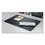 Artistic AOPLT612MS Rhinolin II Desk Pad with Antimicrobial Protection, 36 x 20, Black, Price/EA