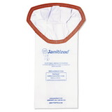 Janitized APCJANPTSCP102 Vacuum Filter Bags Designed to Fit ProTeam Super Coach Pro 10, 100/Carton
