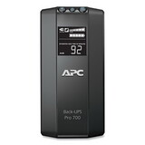 Apc APWBR700G Back-Ups Pro 700 Battery Backup System, 700 Va, 6 Outlets, 355 J