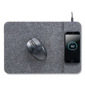 Allsop ASP32192 Powertrack Wireless Charging Mouse Pad, 13 x 8.75 x 0.25, Gray