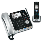 At&T ATTTL86109 Tl86109 Two-Line Dect 6.0 Phone System With Bluetooth