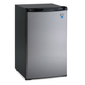 Avanti AVARM4436SS 4.4 Cf Refrigerator, 19 1/2"w X 22"d X 33"h, Black/stainless Steel