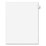 Avery AVE01027 Avery-Style Legal Exhibit Side Tab Divider, Title: 27, Letter, White, 25/pack