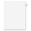 Avery AVE01027 Avery-Style Legal Exhibit Side Tab Divider, Title: 27, Letter, White, 25/pack, Price/PK