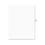 Avery AVE01036 Avery-Style Legal Exhibit Side Tab Divider, Title: 36, Letter, White, 25/pack, Price/PK