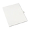 Avery AVE01039 Avery-Style Legal Exhibit Side Tab Divider, Title: 39, Letter, White, 25/pack, Price/PK