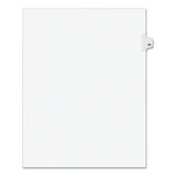 Avery AVE01055 Preprinted Legal Exhibit Side Tab Index Dividers, Avery Style, 10-Tab, 55, 11 x 8.5, White, 25/Pack, (1055)
