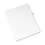 Avery AVE01059 Avery-Style Legal Exhibit Side Tab Divider, Title: 59, Letter, White, 25/pack, Price/PK
