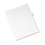 Avery AVE01060 Preprinted Legal Exhibit Side Tab Index Dividers, Avery Style, 10-Tab, 60, 11 x 8.5, White, 25/Pack, (1060), Price/PK