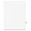 Avery AVE01070 Preprinted Legal Exhibit Side Tab Index Dividers, Avery Style, 10-Tab, 70, 11 x 8.5, White, 25/Pack, (1070), Price/PK