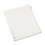 Avery AVE01074 Avery-Style Legal Exhibit Side Tab Divider, Title: 74, Letter, White, 25/pack, Price/PK