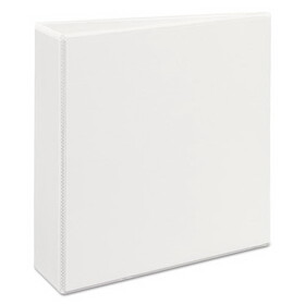 AVERY-DENNISON AVE01321 Heavy-Duty View Binder W/locking 1-Touch Ezd Rings, 3" Cap, White
