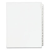 Avery AVE01330 Preprinted Legal Exhibit Side Tab Index Dividers, Avery Style, 25-Tab, 1 to 25, 11 x 8.5, White, 1 Set, (1330)