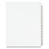 Avery AVE01335 Preprinted Legal Exhibit Side Tab Index Dividers, Avery Style, 25-Tab, 126 to 150, 11 x 8.5, White, 1 Set, (1335)