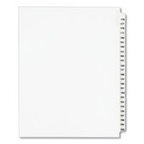 Avery AVE01337 Preprinted Legal Exhibit Side Tab Index Dividers, Avery Style, 25-Tab, 176 to 200, 11 x 8.5, White, 1 Set, (1337)