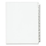 Avery AVE01345 Avery-Style Legal Exhibit Side Tab Divider, Title: 376-400, Letter, White