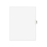Avery AVE01375 Avery-Style Preprinted Legal Side Tab Divider, 26-Tab, Exhibit E, 11 x 8.5, White, 25/Pack, (1375)