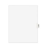 Avery AVE01376 Avery-Style Preprinted Legal Side Tab Divider, 26-Tab, Exhibit F, 11 x 8.5, White, 25/Pack, (1376)
