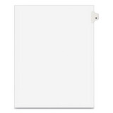 Avery AVE01402 Avery-Style Legal Exhibit Side Tab Dividers, 1-Tab, Title B, Ltr, White, 25/pk