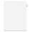 Avery AVE01403 Avery-Style Legal Exhibit Side Tab Dividers, 1-Tab, Title C, Ltr, White, 25/pk, Price/PK