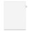 Avery AVE01404 Avery-Style Legal Exhibit Side Tab Dividers, 1-Tab, Title D, Ltr, White, 25/pk, Price/PK