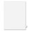 Avery AVE01425 Preprinted Legal Exhibit Side Tab Index Dividers, Avery Style, 26-Tab, Y, 11 x 8.5, White, 25/Pack, (1425), Price/PK