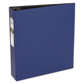 Avery AVE03500 Economy Non-View Binder With Round Rings, 11 X 8 1/2, 2" Capacity, Blue