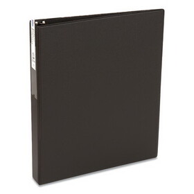 Avery AVE04301 Economy Non-View Binder With Round Rings, 11 X 8 1/2, 1" Capacity, Black