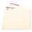 Avery AVE05201 Print Or Write File Folder Labels, 11/16 X 3 7/16, White/dark Red Bar, 252/pack, Price/PK