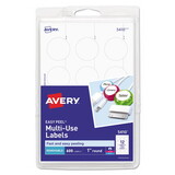 Avery AVE05410 Removable Multi-Use Labels, 1