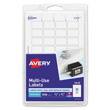 Avery AVE05418 Removable Multi-Use Labels, 1/2 X 3/4, White, 1008/pack